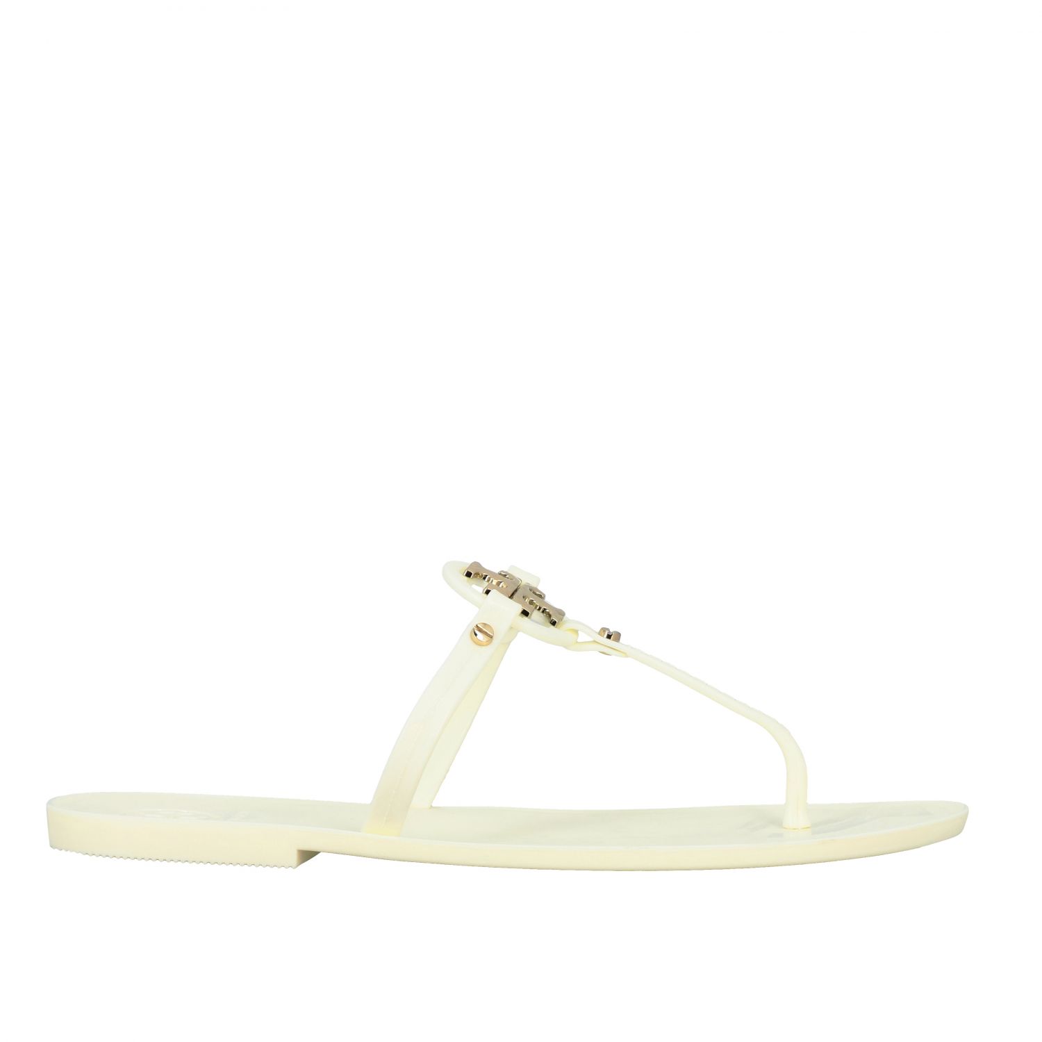 tory burch sandalen weiss