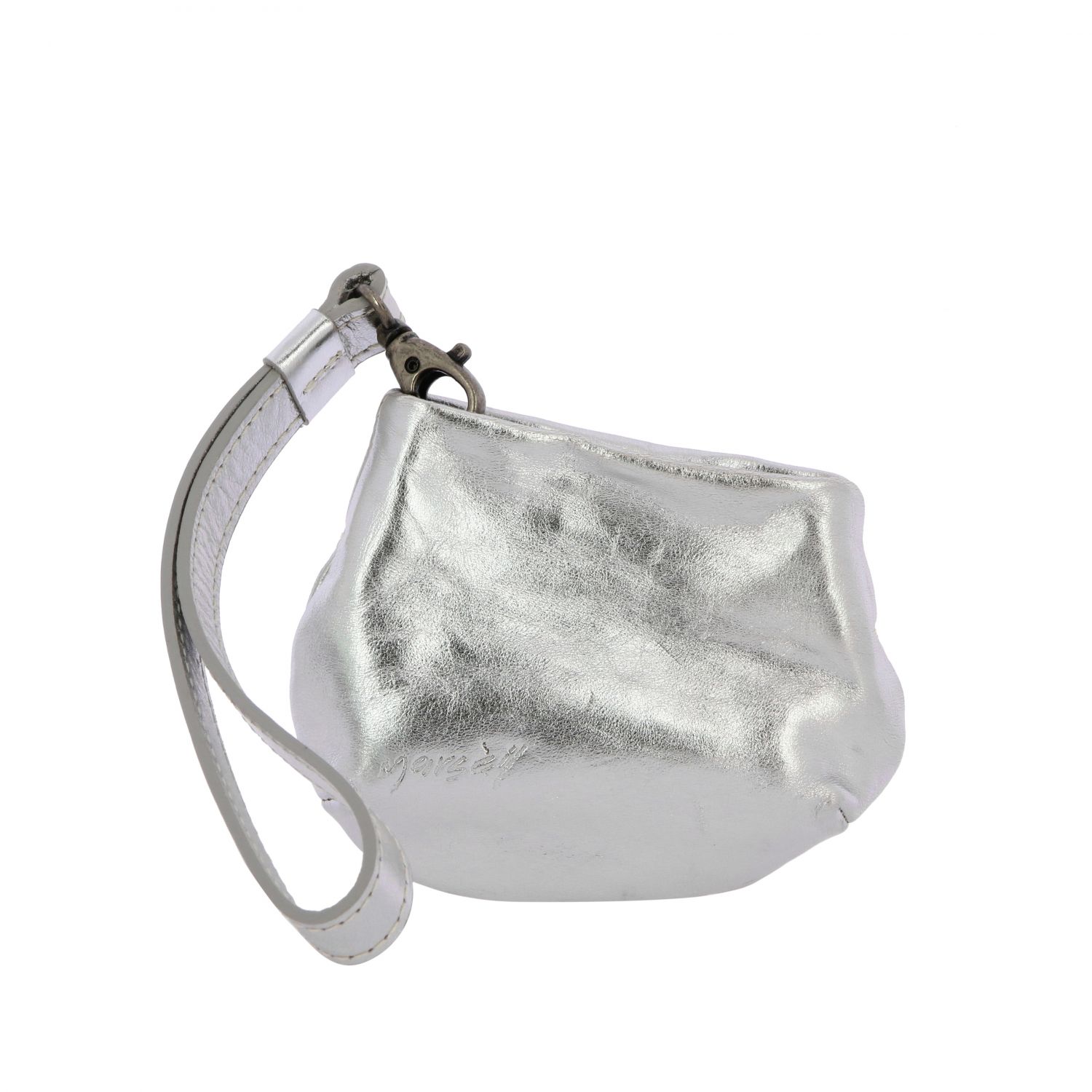 silver mini bag