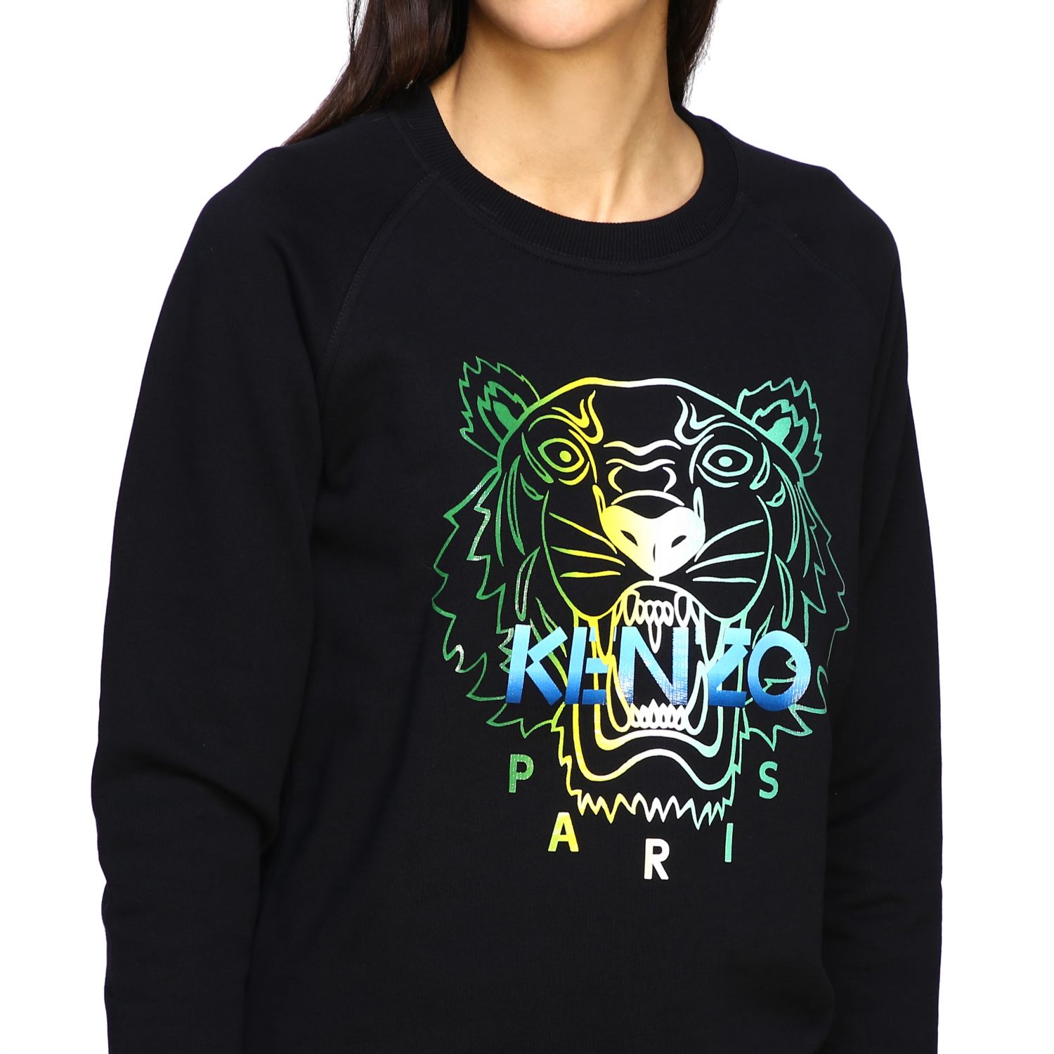 kenzo paris logo sweatshirt