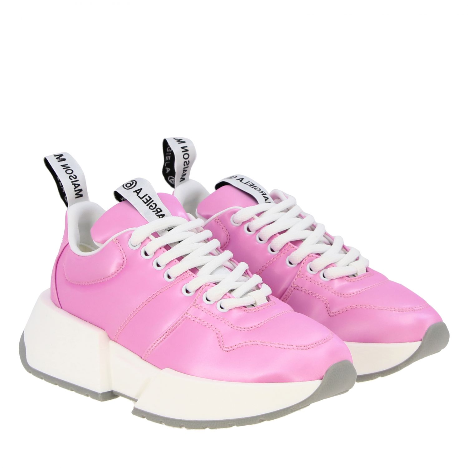 maison margiela sneakers pink