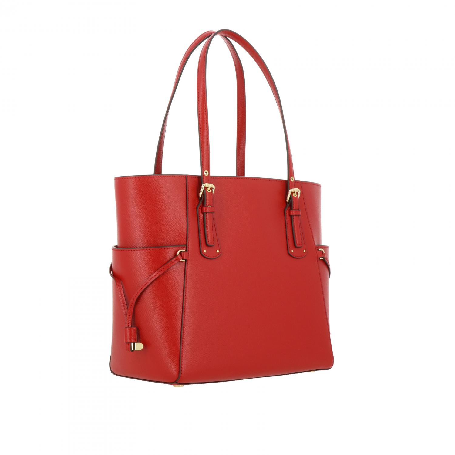 red tote bag michael kors