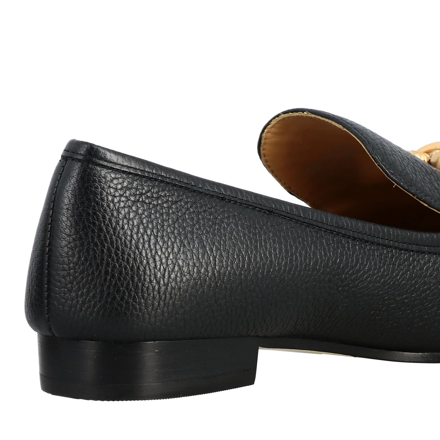 tory burch black loafers