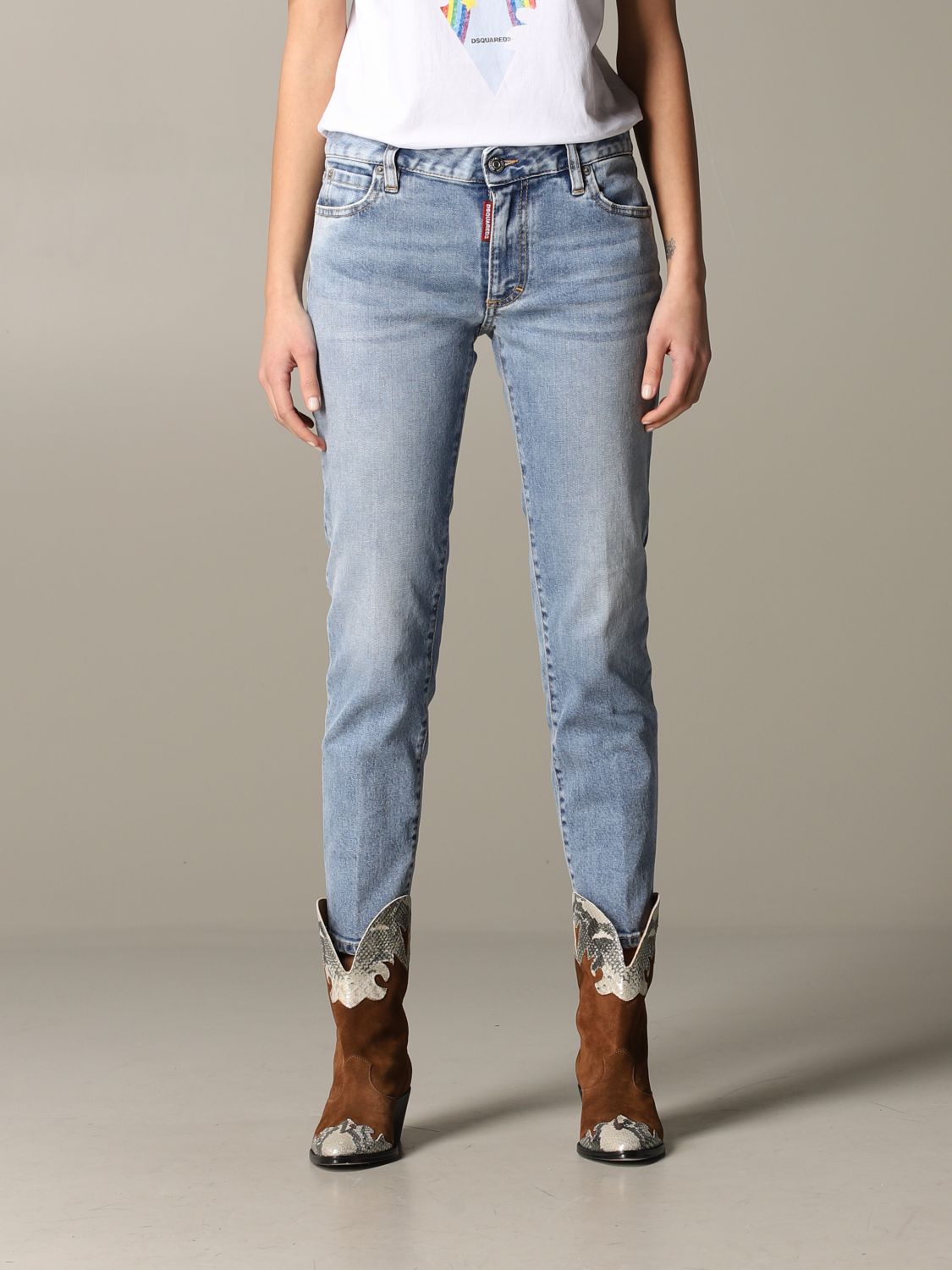 jeans dsquared2 taille basse
