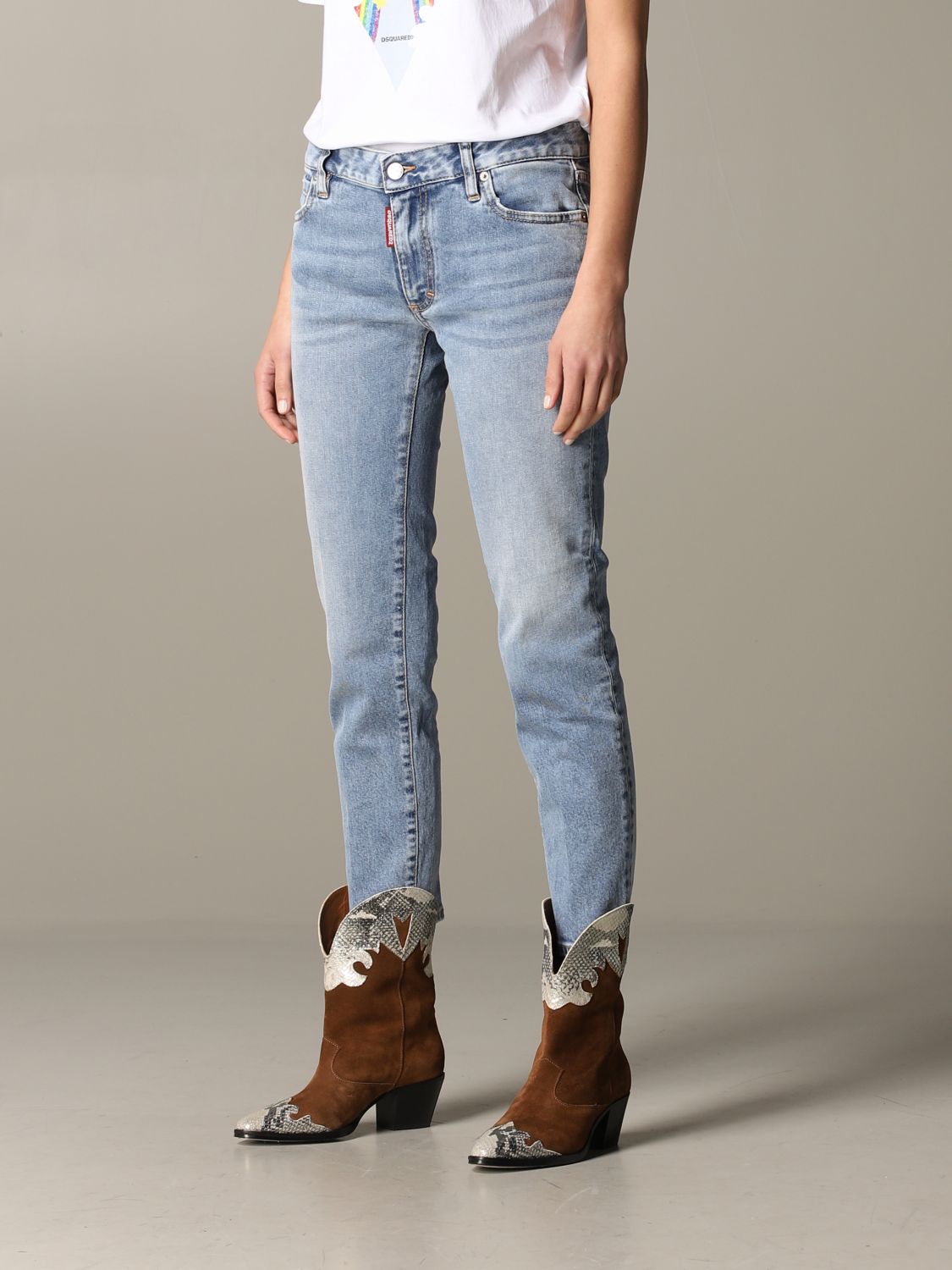 jeans dsquared2 taille basse