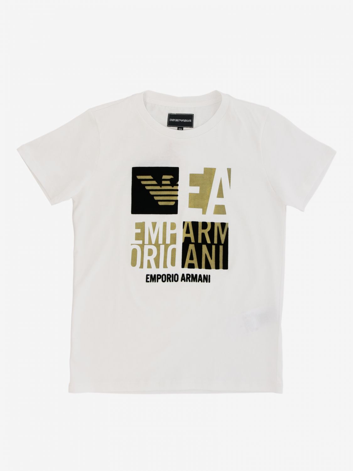 T-Shirt Emporio Armani Kids White 