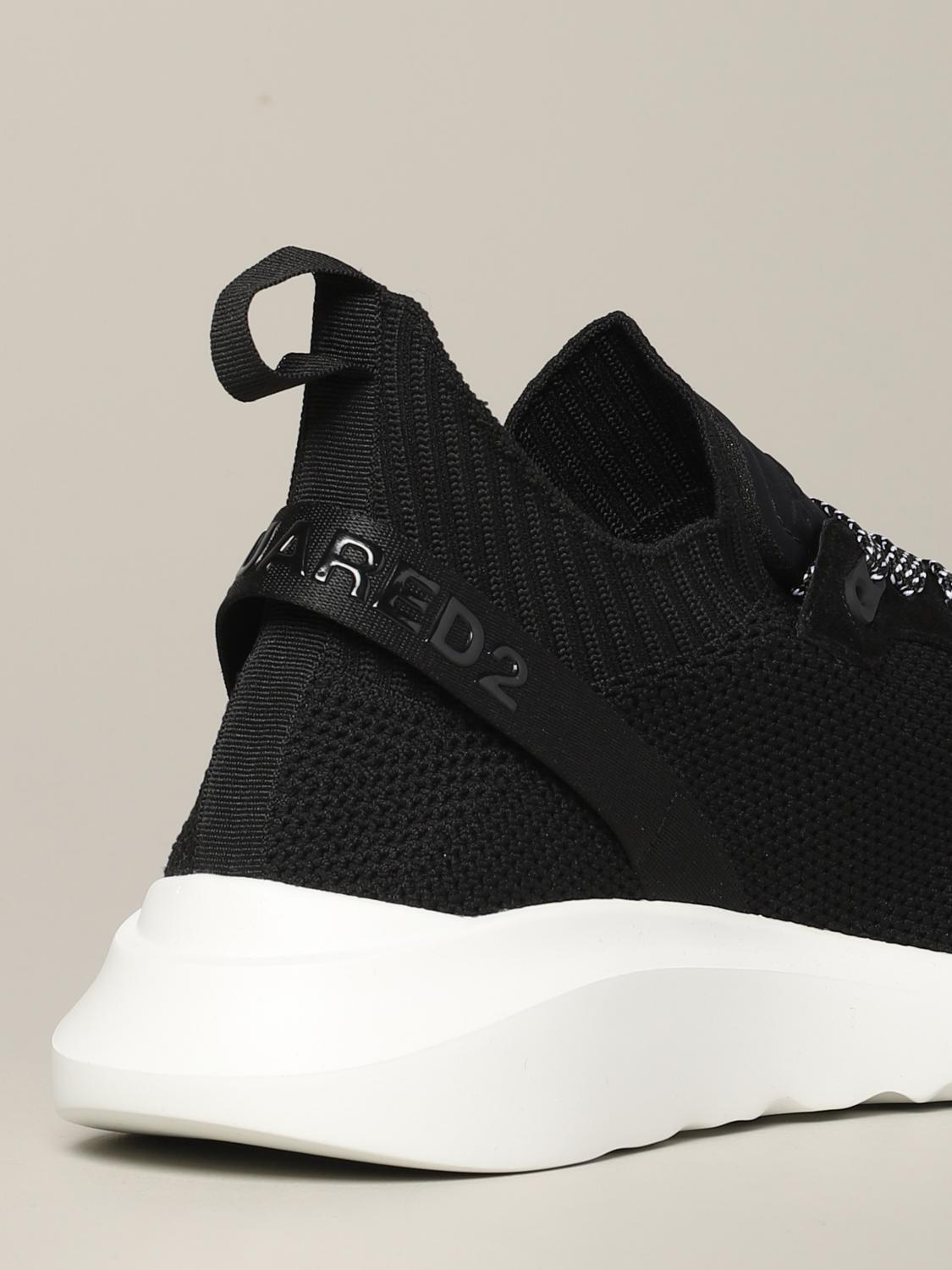 Dsquared2 Unisex Sneakers In Black 5