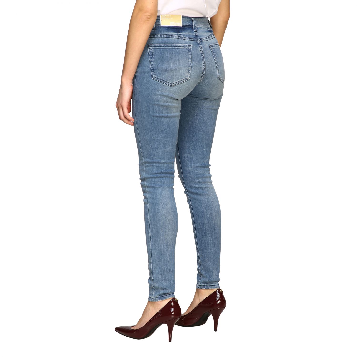 michael kors low rise jeans