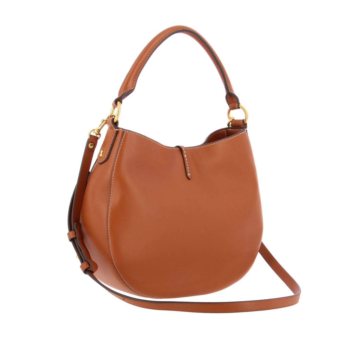 TORY BURCH: Miller mini hobo bag in smooth leather - Leather | Tory Burch  shoulder bag 59698 online on 