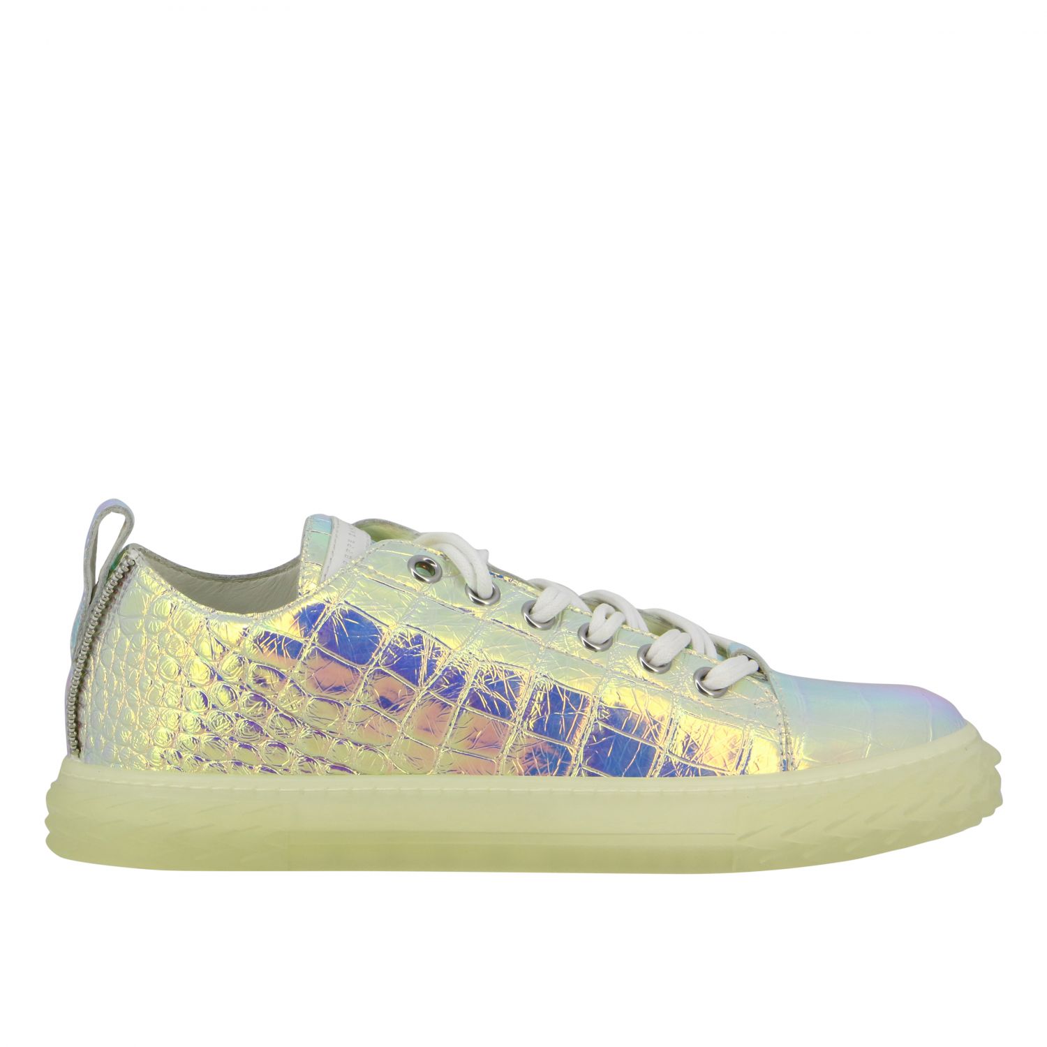 giuseppe crocodile pattern sneakers