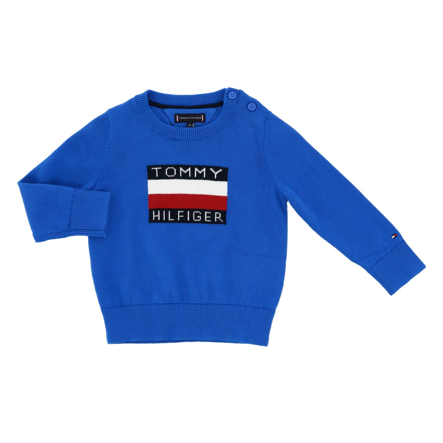 tommy hilfiger blue sweatshirt