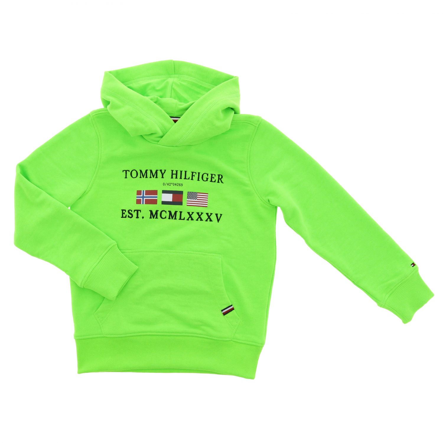 tommy hilfiger green jumper