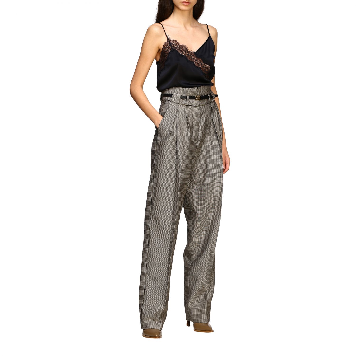 fendi trousers women