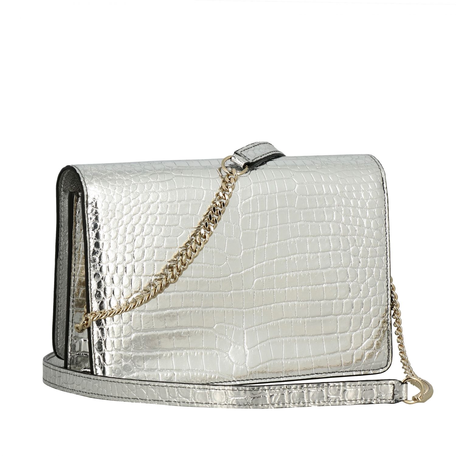 JIMMY CHOO：ミニバッグ レディース シルバー Choo ミニバッグ PALACE MJJ