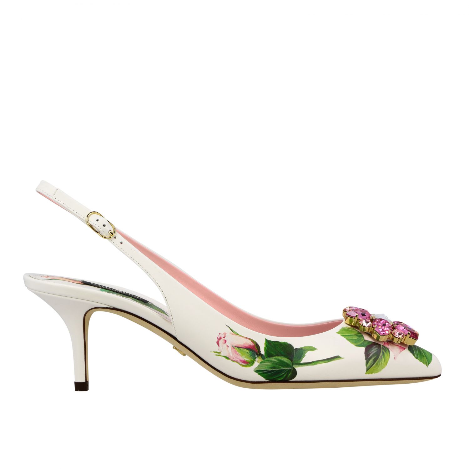 dolce and gabbana floral shoes