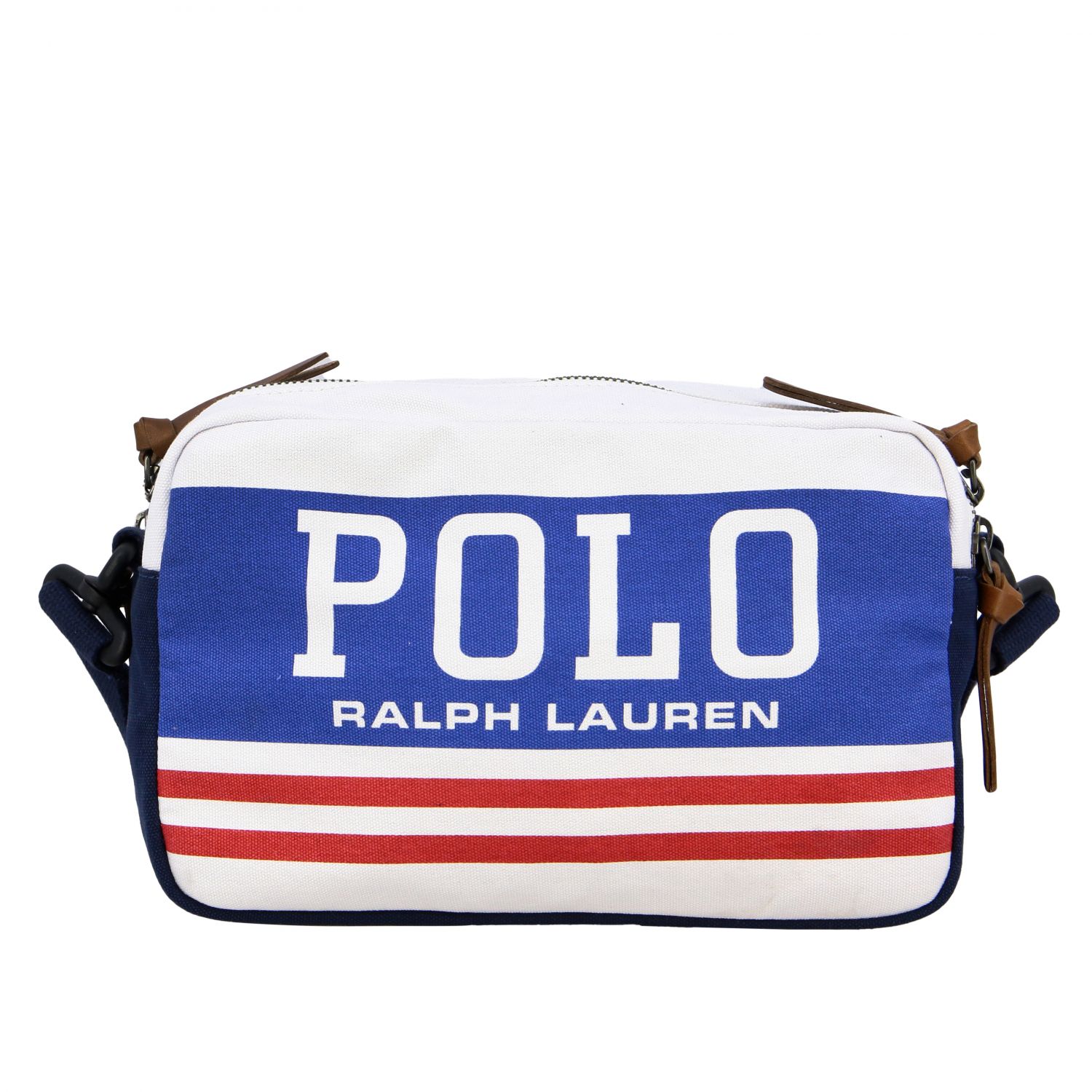 Outlet de Polo Ralph Lauren: Bandolera para hombre, Blanco | Bandolera Polo Lauren 405777377 en línea en GIGLIO.COM