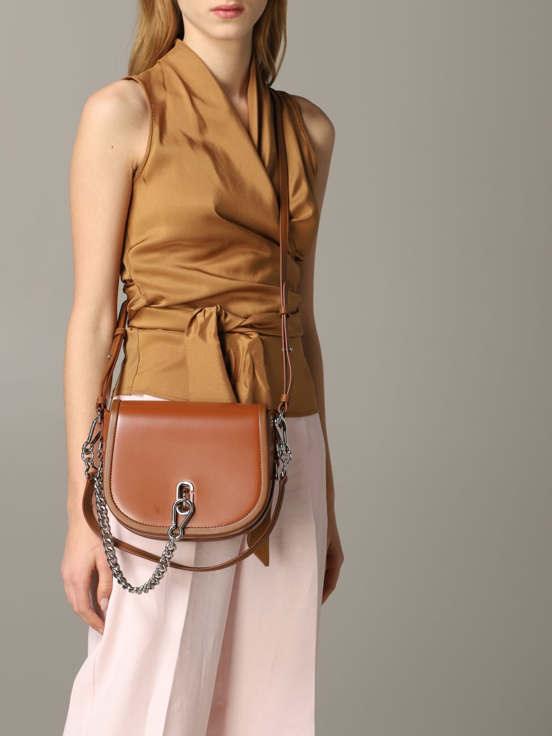 marc jacobs brown shoulder bag