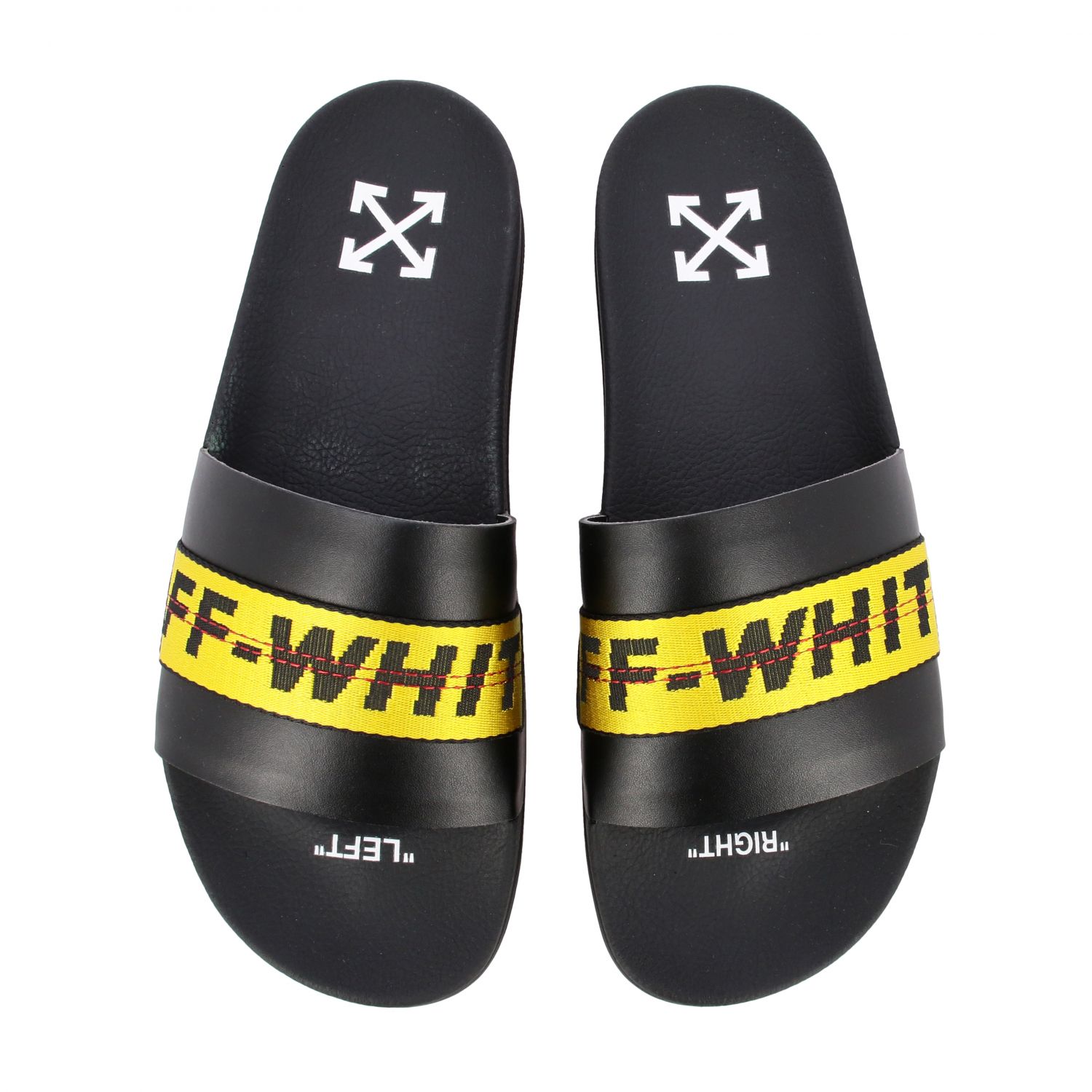 OFFWHITE Shoes men Off White Black Sandals OffWhite