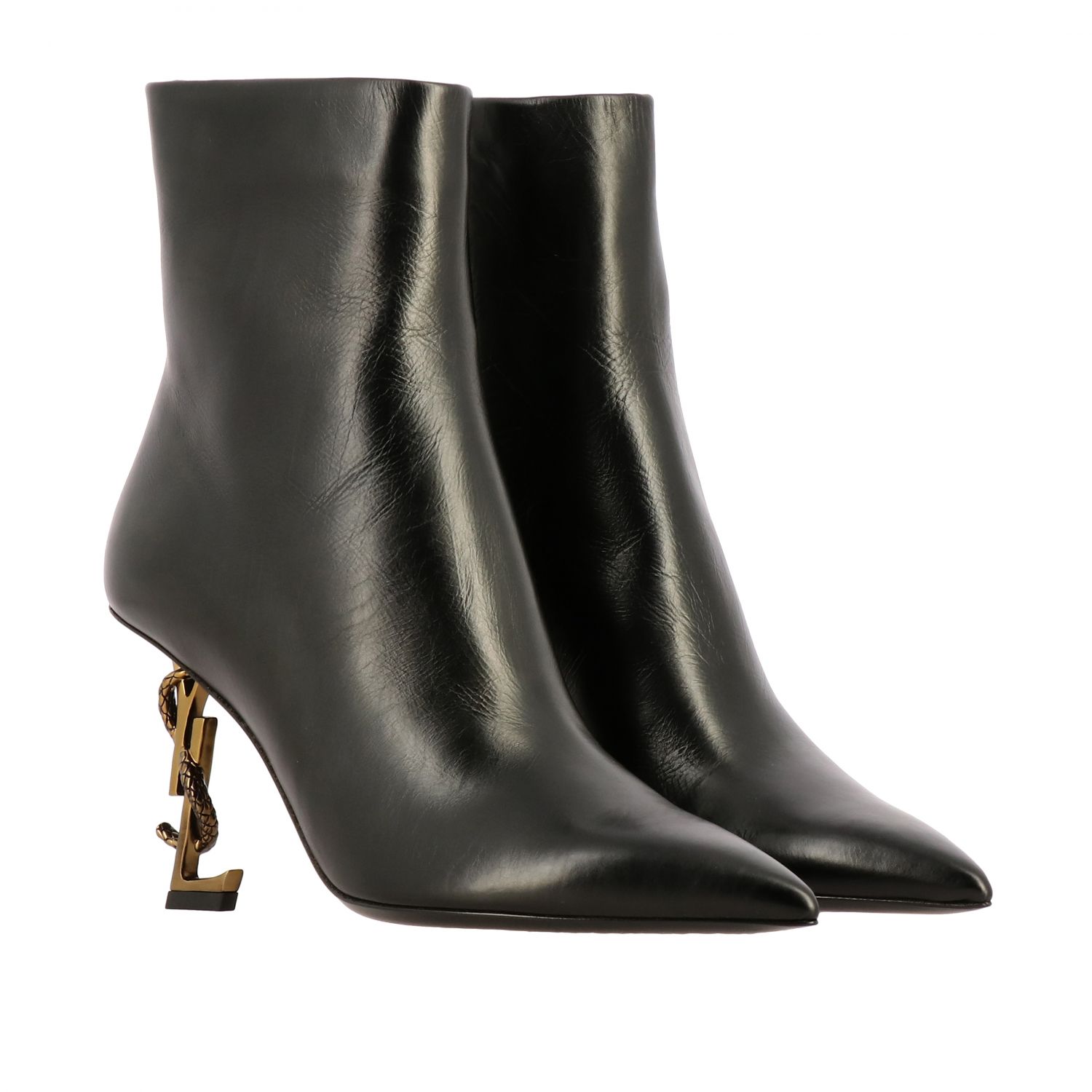 Saint Laurent Outlet Botas mujer Negro Botines De Tacón Saint Laurent 578923 1FZDD Saint Laurent Outlet Botas mujer Negro Botines De Tacón Saint Laurent 578923 1FZDD