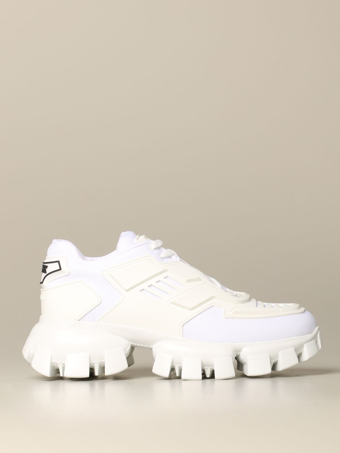 Zapatillas para mujer, Blanco | Zapatillas Prada 1E819L en línea en GIGLIO.COM