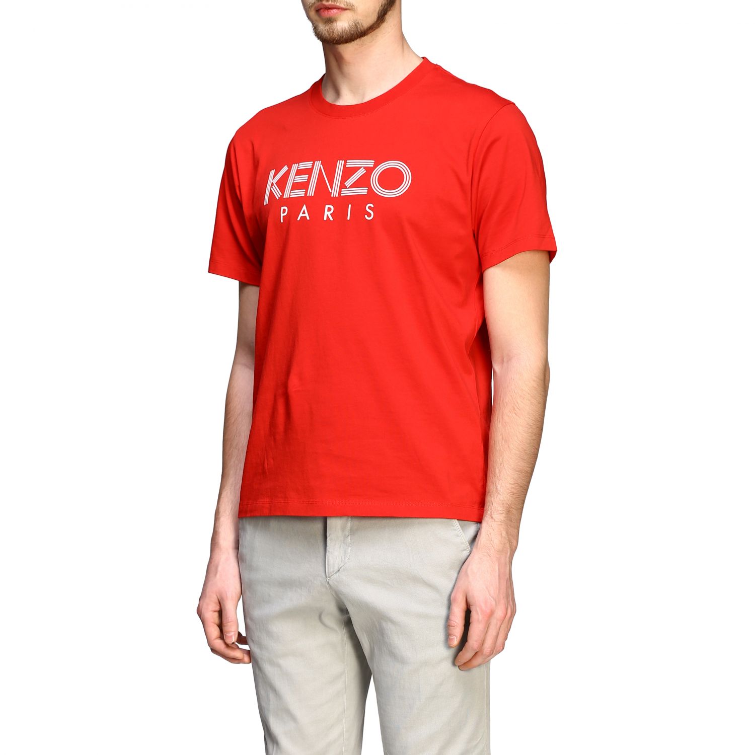 red kenzo t shirt mens