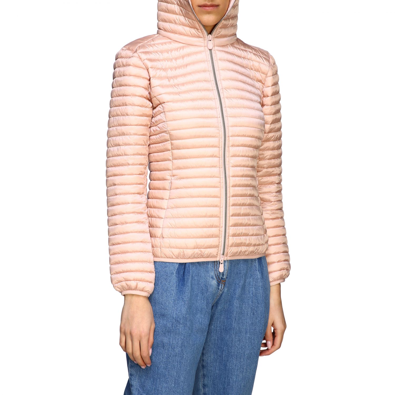 SAVE THE DUCK: Jacket women | Jacket Save The Duck Women Pink | Jacket ...