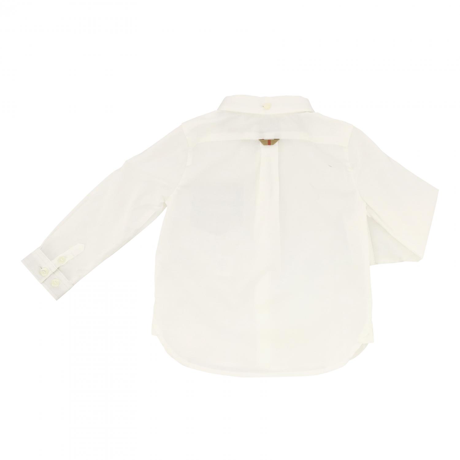 infant burberry shirt