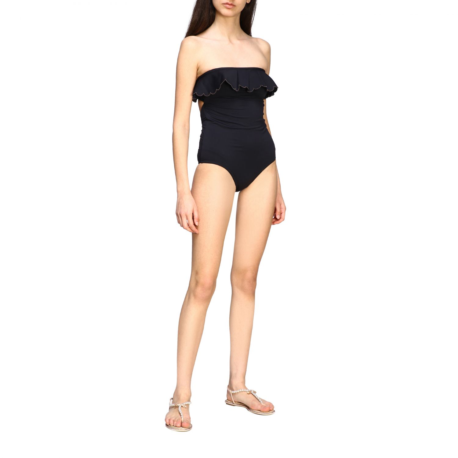 zimmermann black swimsuit