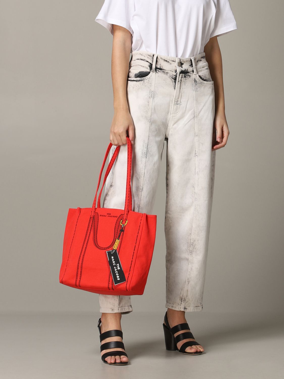 Marc Jacobs Outlet Tote bags women Tote Bags Marc Jacobs Women Red