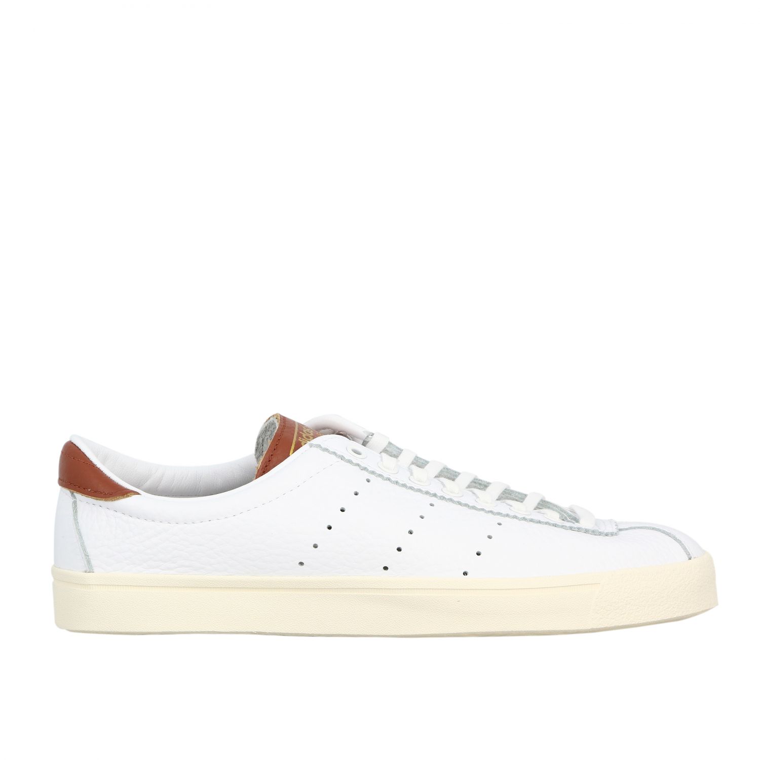 regionaal Grap niveau Adidas Originals Outlet: Lacombe leather sneakers with contrasts and logo -  White | Adidas Originals sneakers EE5752 online on GIGLIO.COM