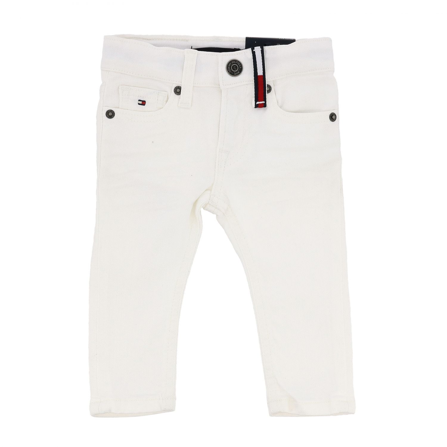 tommy white jeans