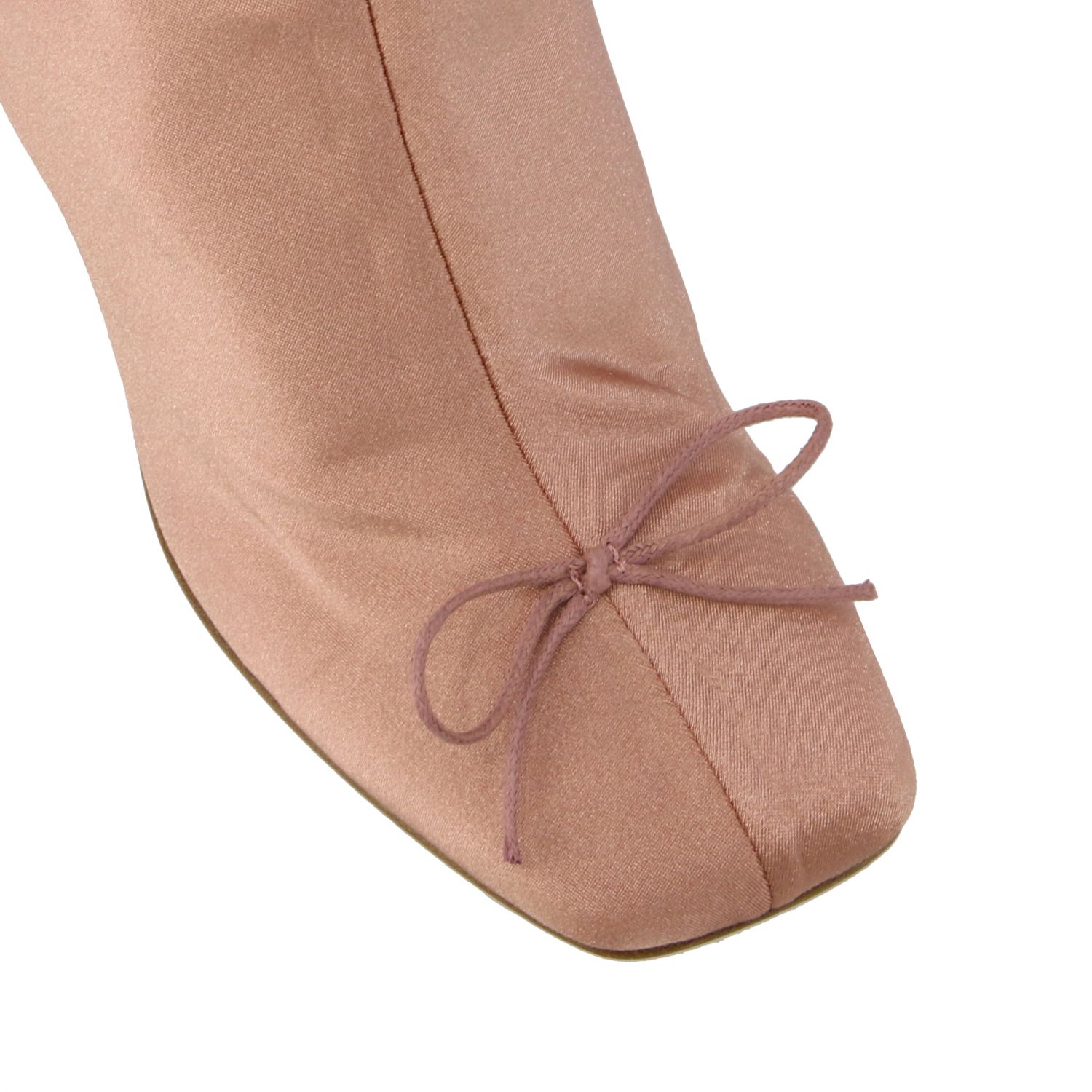 bottines en tissu stretch