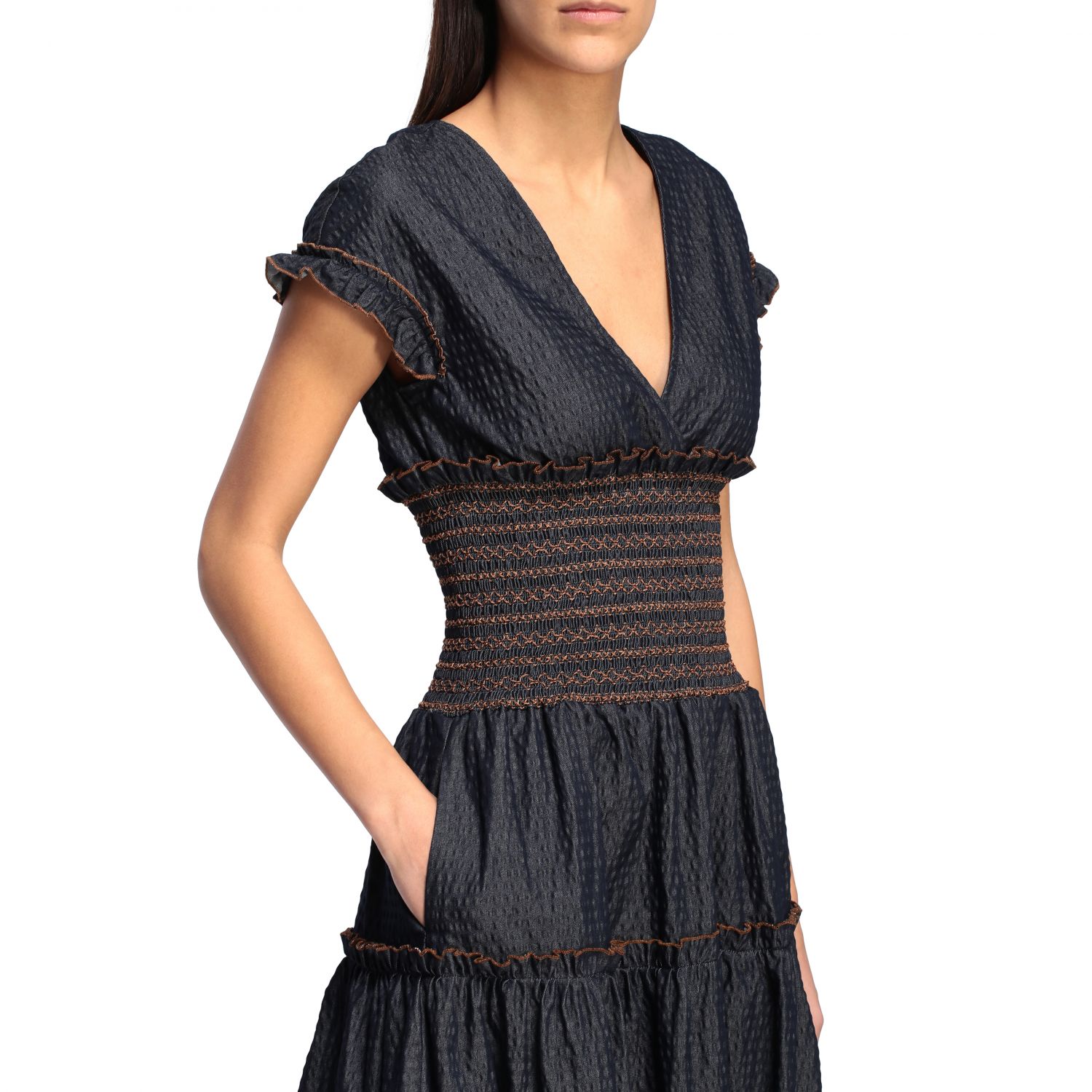 robe longue elastique