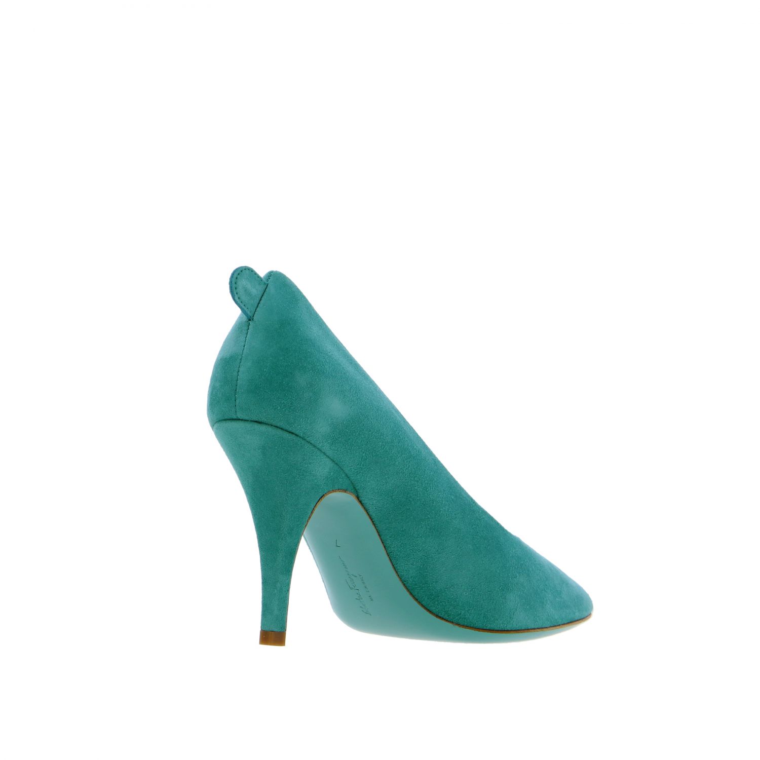 salvatore ferragamo suede pumps