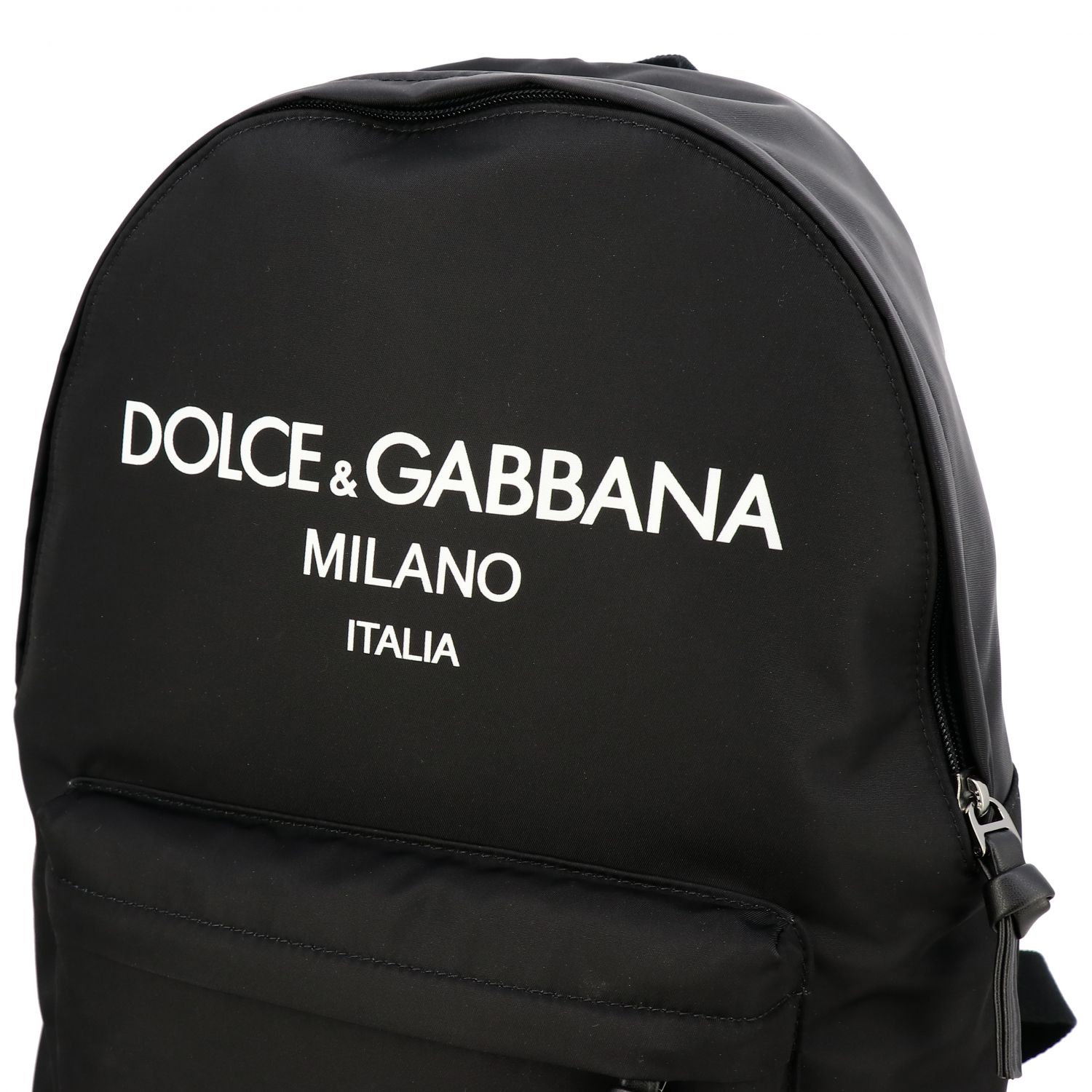 Dolce & Gabbana Nylon Rucksack mit großem Logo | Umhänge Dolce & Gabbana Nylon Rucksack mit großem Logo | Umhänge