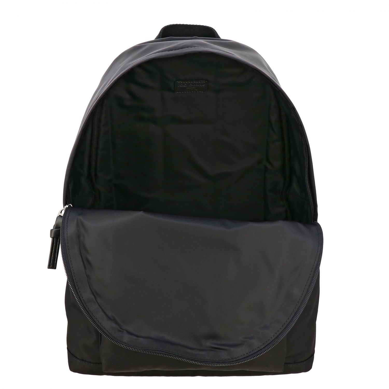 Dolce & Gabbana Nylon Rucksack mit großem Logo | Umhänge Dolce & Gabbana Nylon Rucksack mit großem Logo | Umhänge
