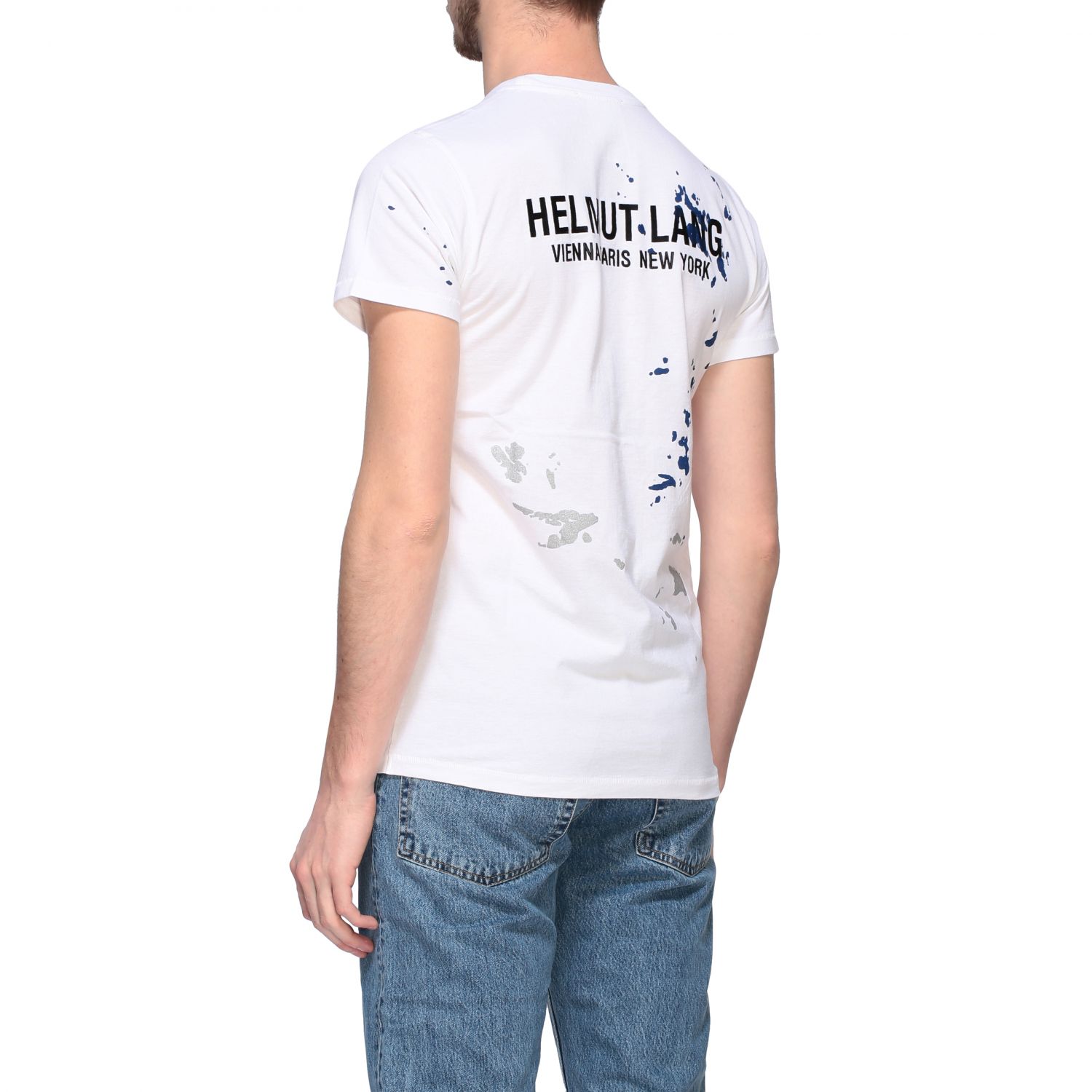 Helmut Lang Outlet: T-shirt men | T-Shirt Helmut Lang Men White | T