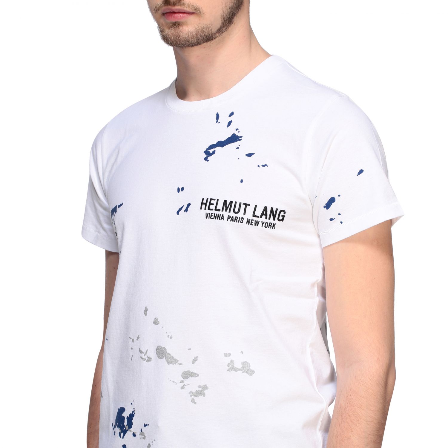 Helmut Lang Outlet: T-shirt men | T-Shirt Helmut Lang Men White | T ...