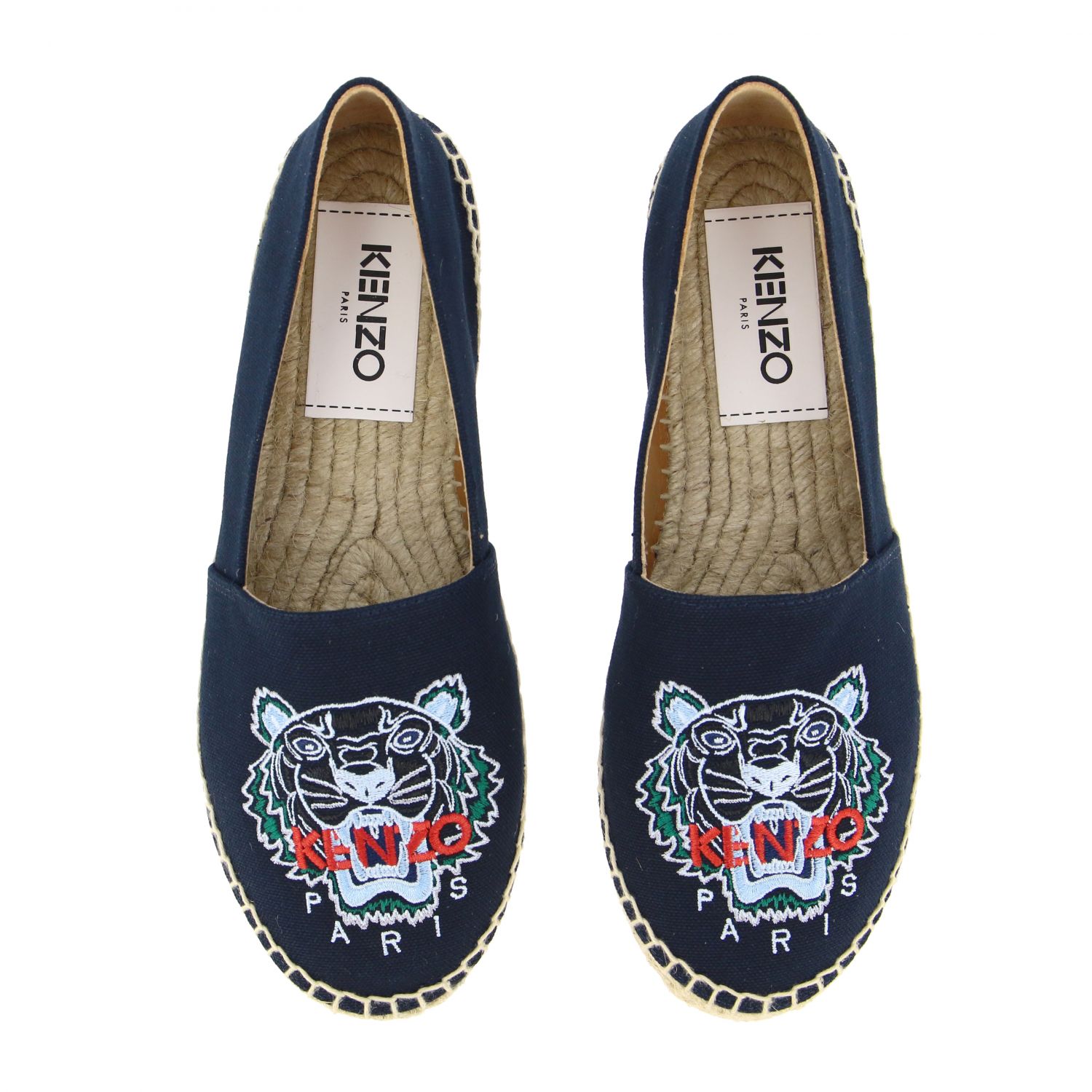 Kenzo canvas espadrilles with the Tiger Kenzo Paris logo | Espadrilles ...