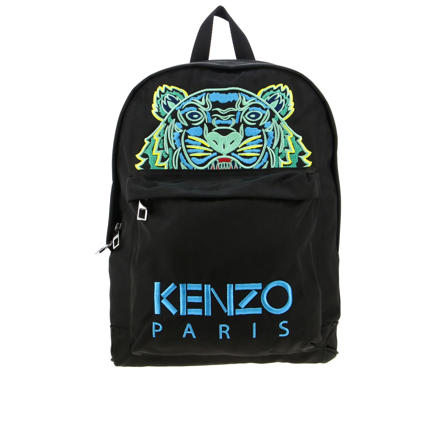 Kenzo Outlet: nylon backpack with Tiger 