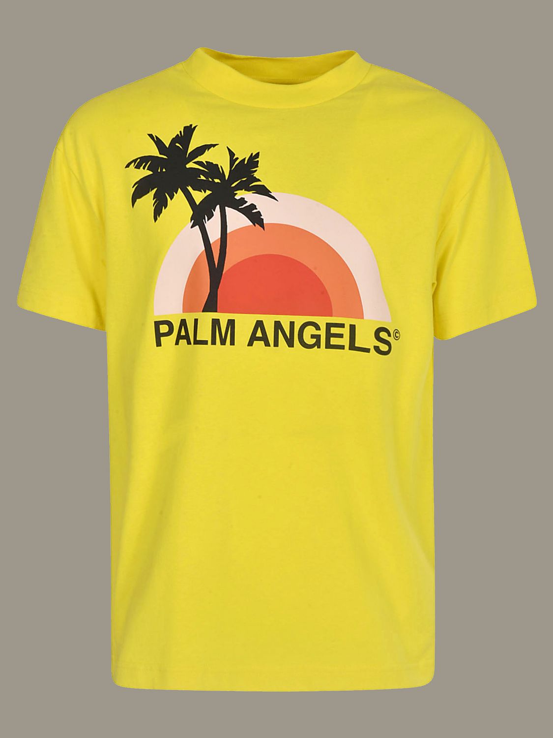 palm angels t shirt palm tree
