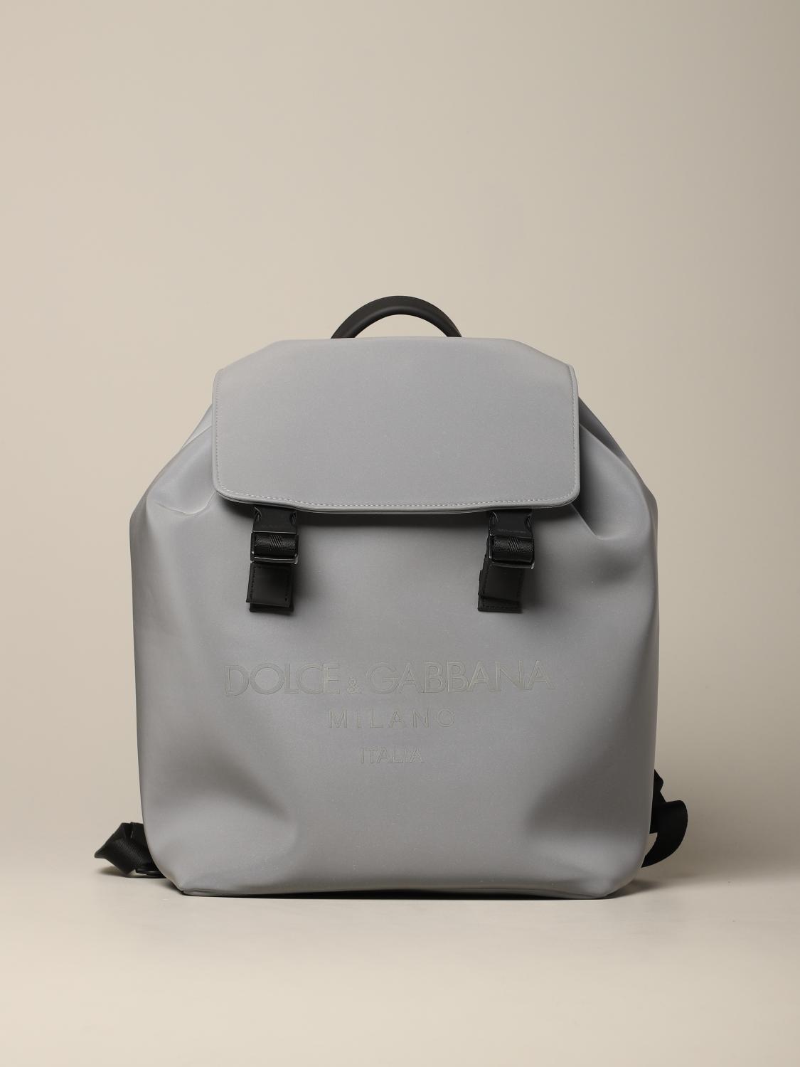 Dolce & Gabbana Rucksack mit großem Logo | Rucksack Dolce Dolce & Gabbana Nylon Rucksack mit großem Logo | Umhänge