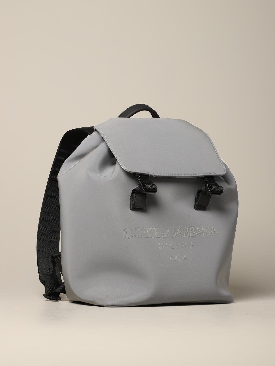 Dolce & Gabbana Rucksack mit großem Logo | Rucksack Dolce Dolce & Gabbana Nylon Rucksack mit großem Logo | Umhänge