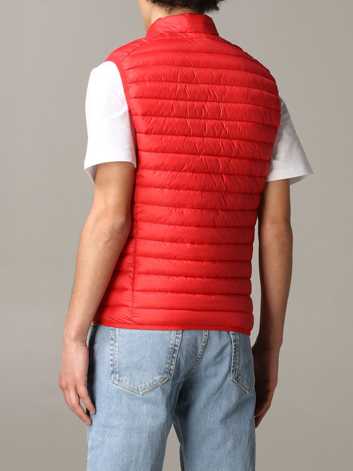 SAVE THE DUCK Suit vest men Suit Vest Save The Duck Men Red Suit