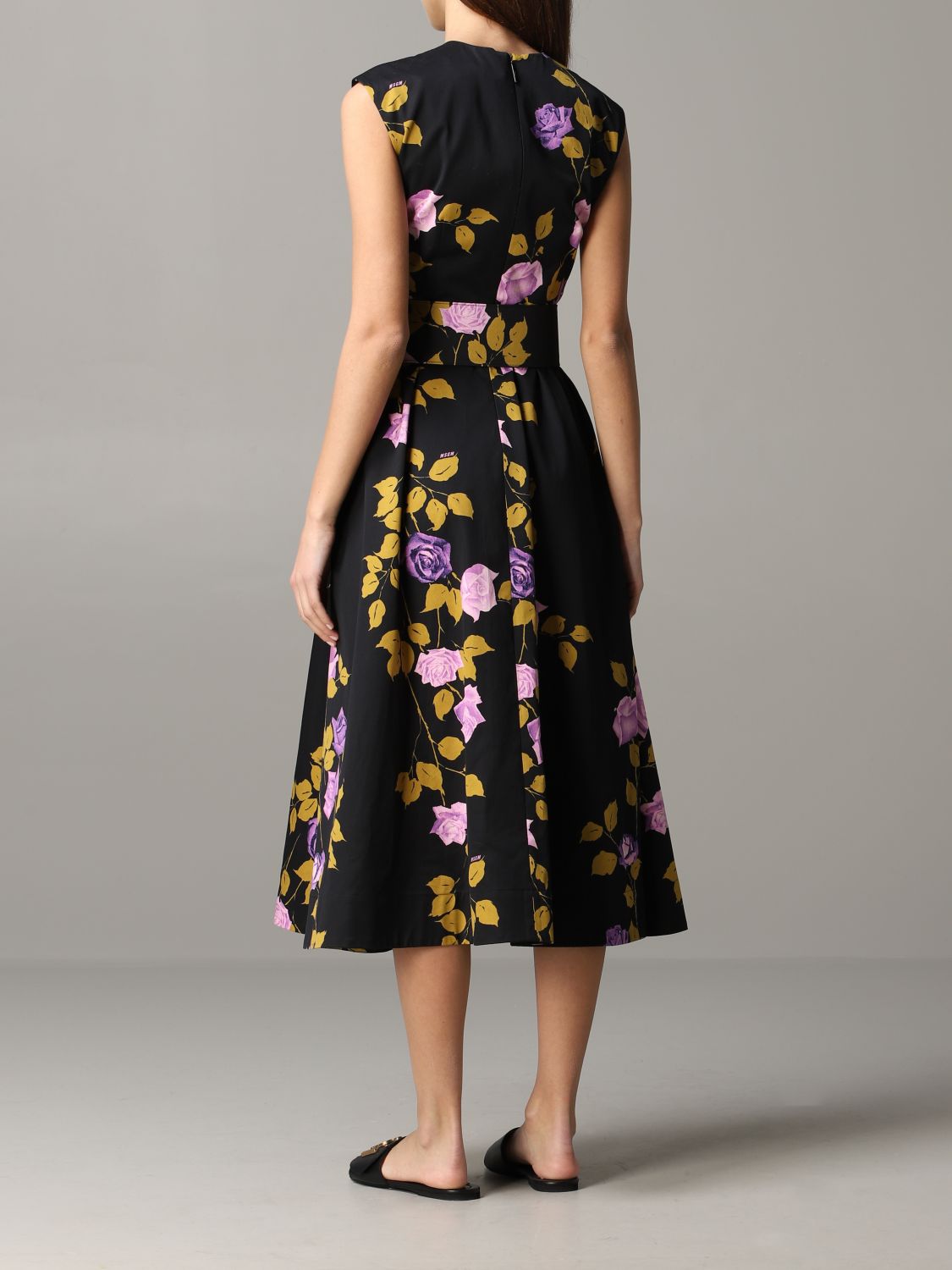 msgm floral dress