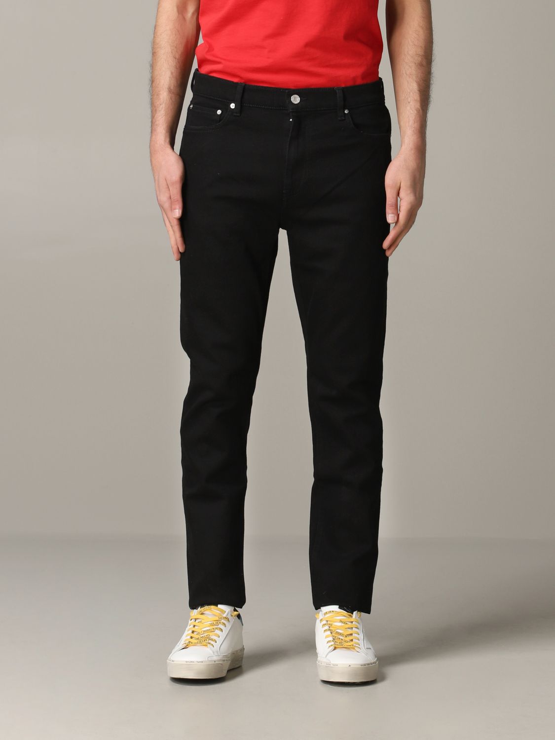 Kenzo Outlet: 5-pocket jeans - Black | Jeans Kenzo FA55PA5502ED GIGLIO.COM