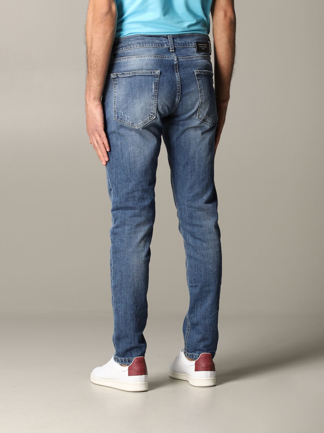 Daniele Alessandrini Outlet: 5-pocket jeans - Denim | Jeans Daniele  Alessandrini PN0224002 GIGLIO.COM