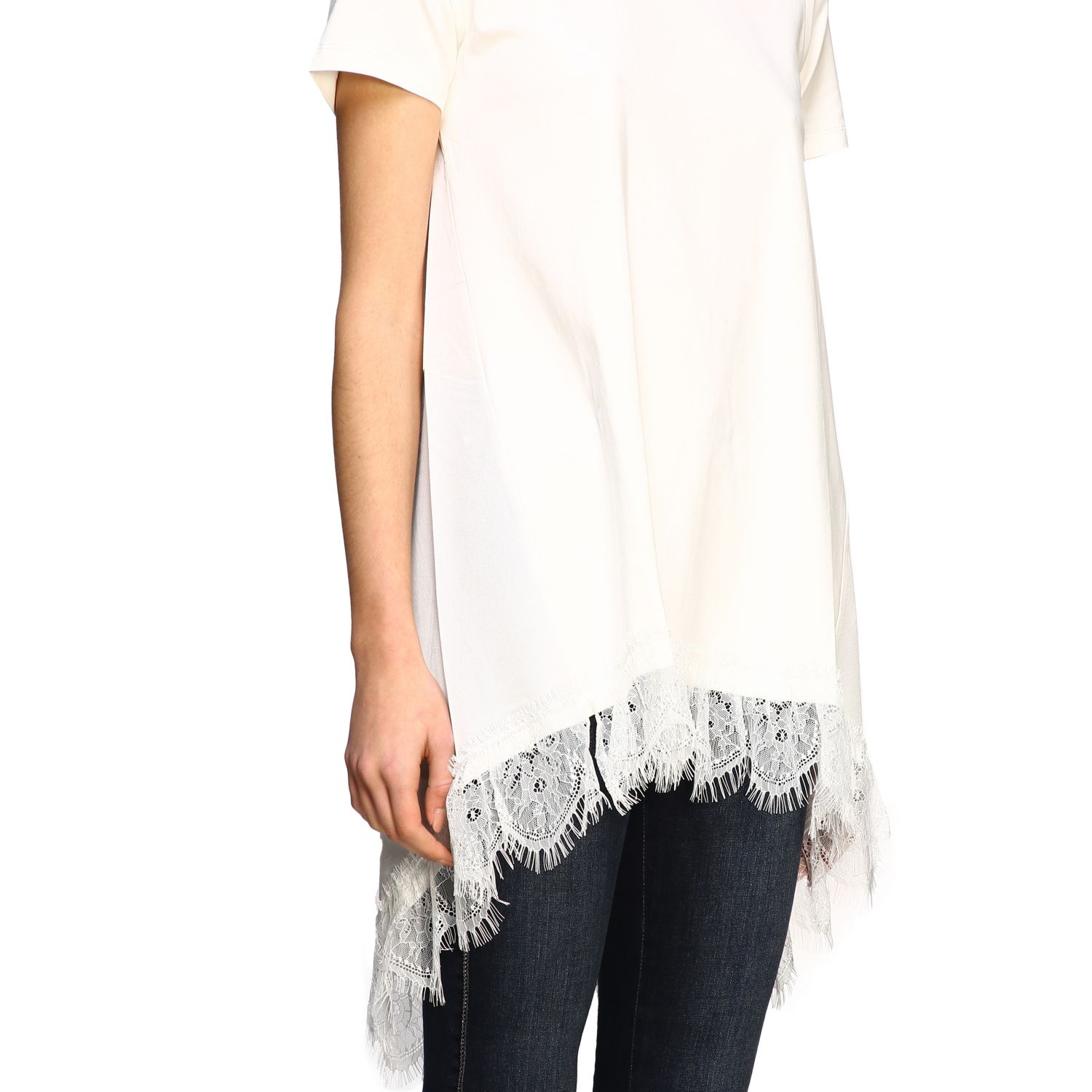 My Twin Outlet: crew-neck t-shirt with 