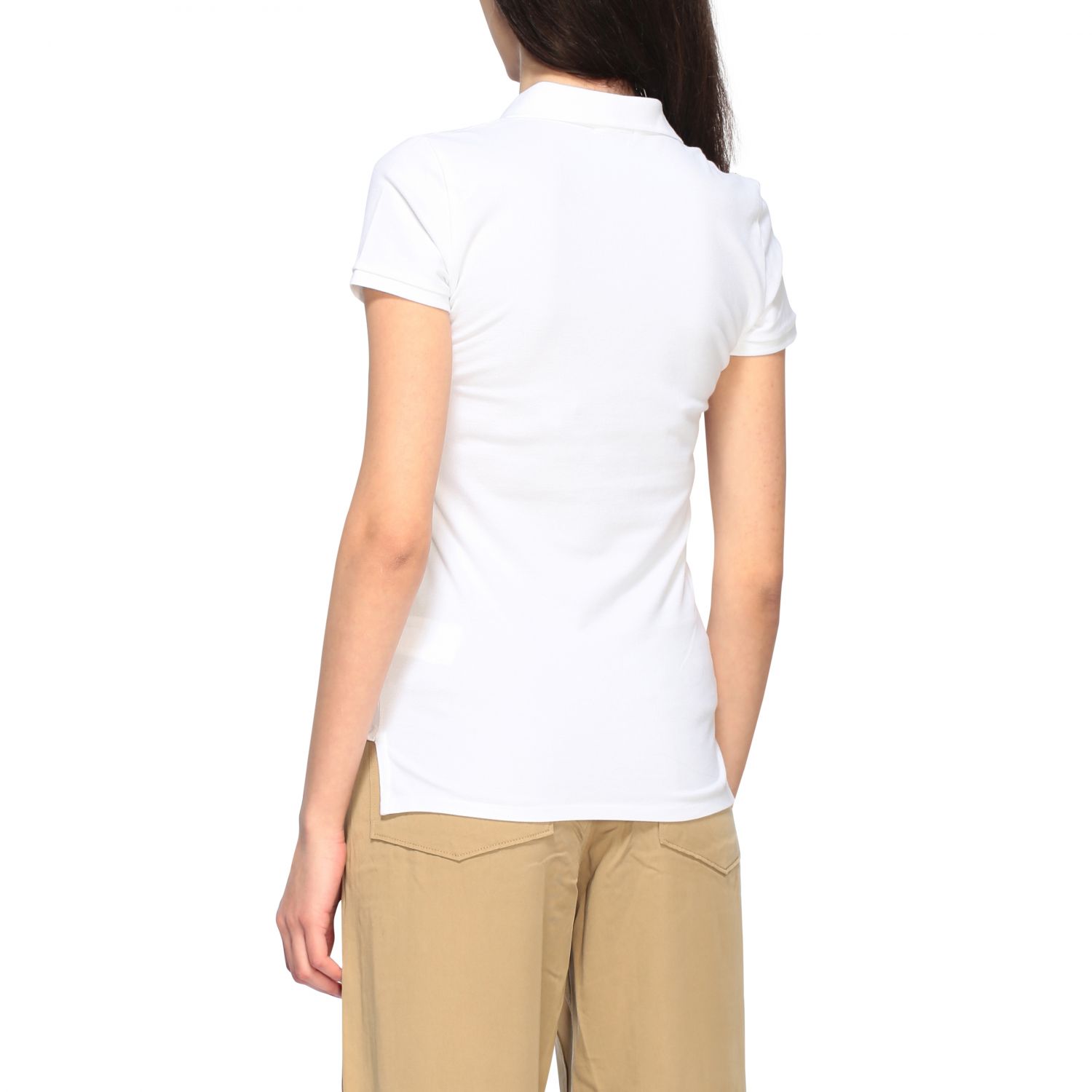 POLO RALPH LAUREN polo shirt for woman White Polo Ralph Lauren