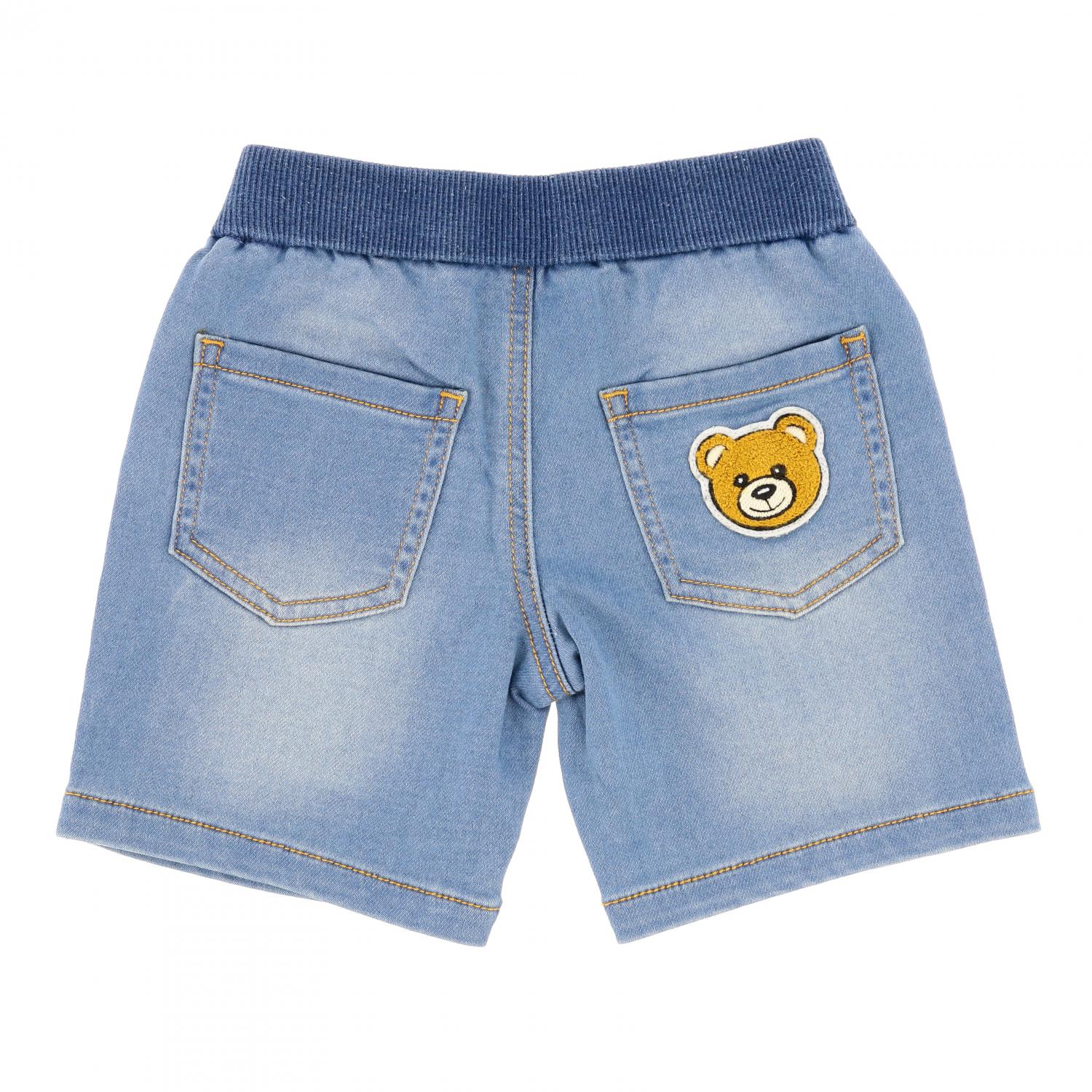 baby blue jean shorts