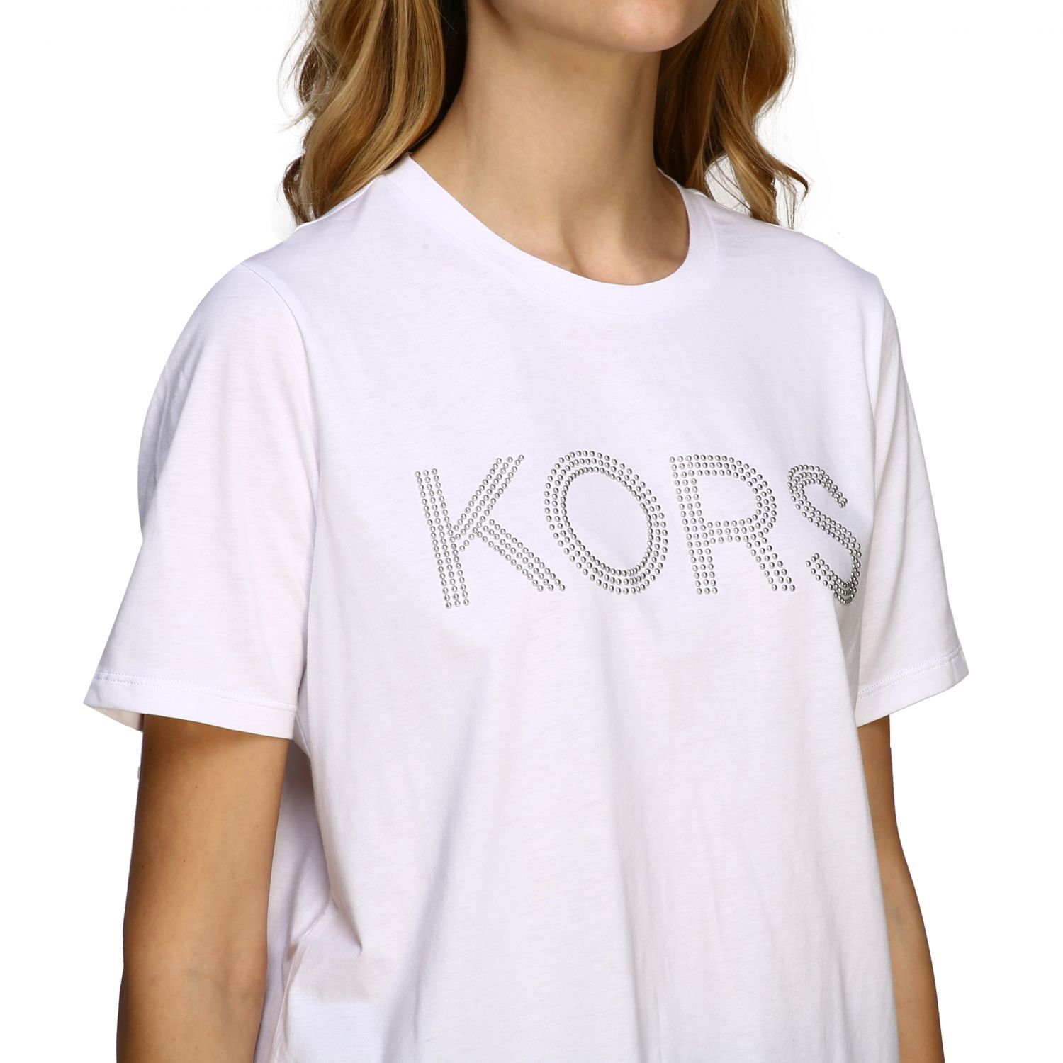 michael kors white shirt womens